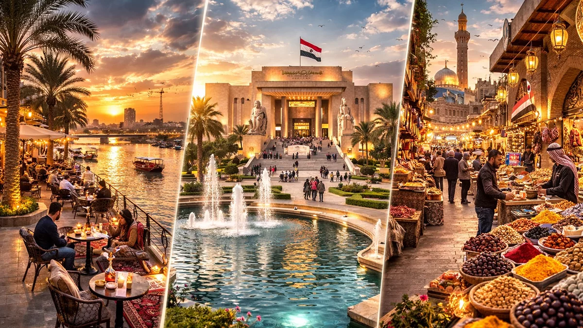 جاهای دیدنی بغداد؛ رود دجله، موزه ملی عراق، بازارهای سنتی